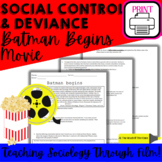Intro to Sociology Lesson for Social Control and Deviance 