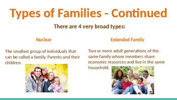 Sociology - Different Types of Family and Family Structure by Shawn Cullen