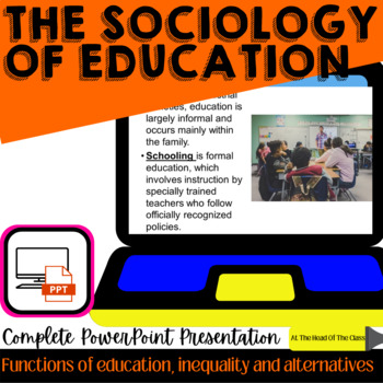 sociology of education powerpoint presentation