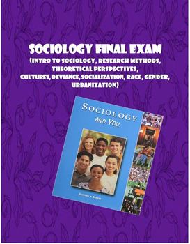 sociology final exam answers