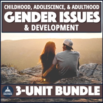 Preview of Sociology Gender Unit - Equality Studies Stratification Issues 3-Part Bundle