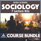 Sociology PowerPoint Slides Lecture Bundle w/ Notes and Ex
