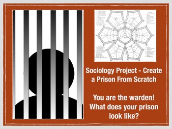 Preview of Sociology - Prison Map Project
