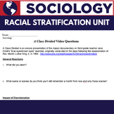 Sociology Racial Stratification Unit