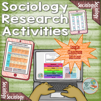 Preview of Sociology Research Activities for Google and OneDrive