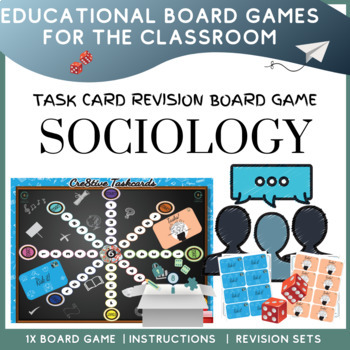 Preview of Sociology Revision Printable Themed Board Game