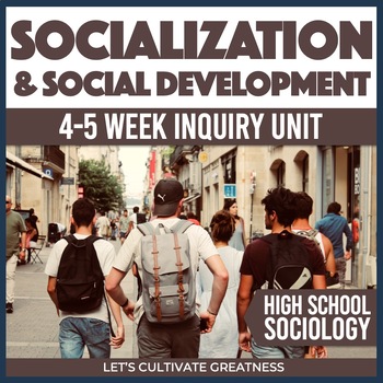 Preview of Sociology Socialization Unit with Movies, Activities, & Projects
