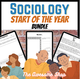 Sociology Start of the Year Bundle W/ Ice Breakers, Emerge