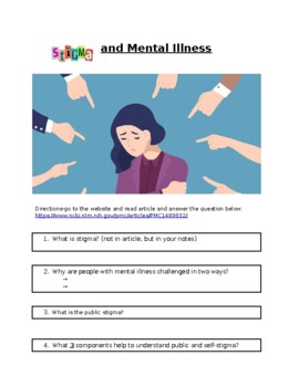 Preview of Sociology: Stigma and Mental Illness