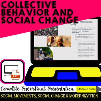 Preview of Sociology: The Sociology of Collective Behavior and Social Change Powerpoint