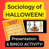 Sociology of Halloween Presentation and BINGO activity