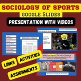 Sociology of Sports Google Slides (easily modified for Psy
