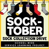 Sock Collection Drive Community Service Learning Project