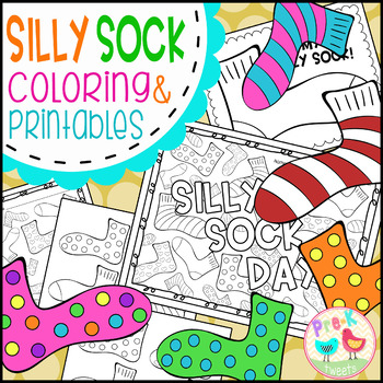 Preview of Sock Coloring Pages
