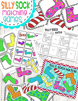 Matching Socks Game Puzzle Find Pair Preschool Children