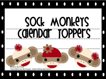 Preview of Sock Monkey Calendar Headers