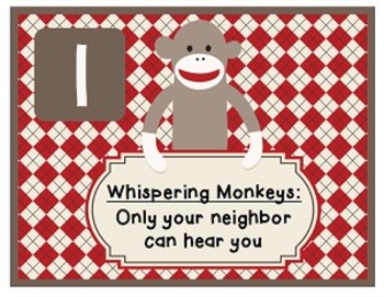 Preview of Beginning of the Year: Sock Monkey Classroom Pack