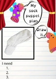 Sock Puppet Planning Sheet