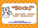 Socks by Beverly Cleary Unit Resource