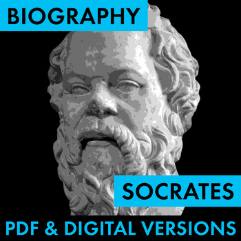 Preview of Socrates Biography Research Grid, Ancient Greece Philosopher Activity, CCSS