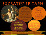 Socrates: Epitaph Assessment with Primary Source Handouts,