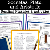 Socrates, Plato & Aristotle - Reading Passages, Notes & Projects