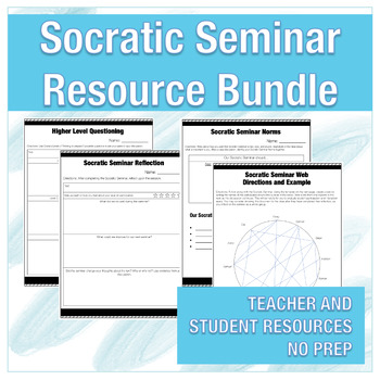 Preview of Socratic Seminar Resource Bundle