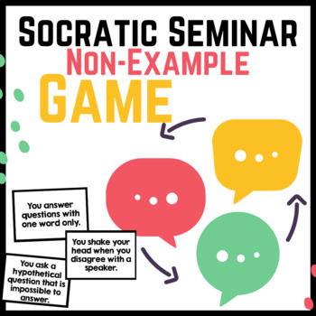 Preview of Socratic Seminar Practice Game FREEBIE