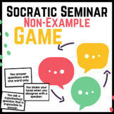 Socratic Seminar Practice Game FREEBIE