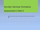 Socratic Seminar Expectations and Procedures PowerPoint