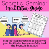 Socratic Seminar Facilitator Guide | Any Text | Scaffold f