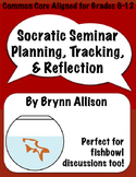Socratic Seminar/Fishbowl Discussion Planning, Tracker, & 