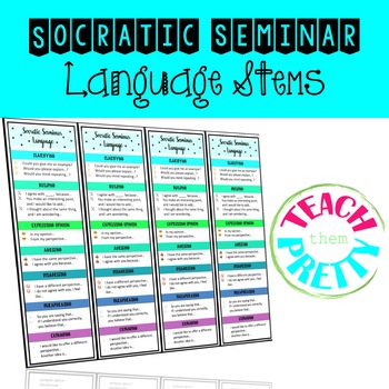 Preview of Socratic Seminar Language
