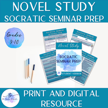 Preview of Socratic Seminar Prep