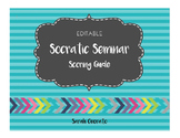 Socratic Seminar Scoring Guide/ Rubric