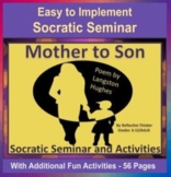 Socratic Seminar and Activities:  Mother to Son, a poem by