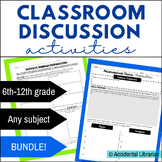 Classroom Discussion Activities: Socratic Seminar and Phil