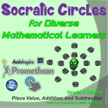 Preview of Socrative Circles: Place Value for Promethean Activinspire & Distance Learning