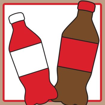 plastic soda bottle clip art