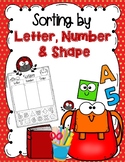 Sorting by Lettters, Numbers and Shapes