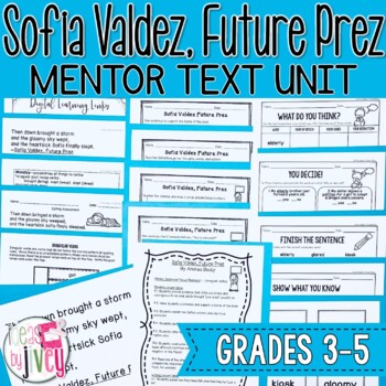 Preview of Sofia Valdez, Future Prez Mentor Text Digital & Print Unit