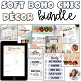Soft Boho Chic Classroom Decor Kit GROWING BUNDLE | Calmin