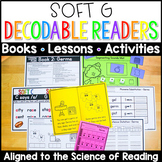 Soft G Decodable Readers|Small Group Reading Lessons | SOR