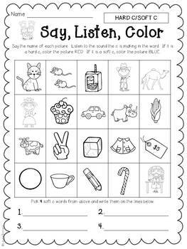 Soft C And G Activity Pack By Laura Boriack Over The 1st Grade Rainbow