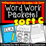 Soft C Word Work Packets! Soft C Printables!