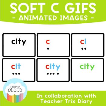 Preview of Soft C Words GIFS