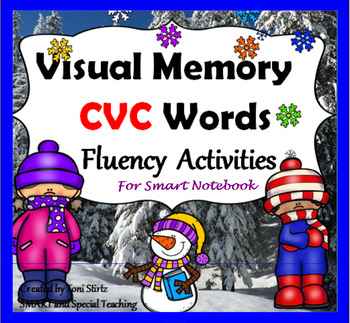 Preview of Smart Notebook CVC Reading Fluency Activities