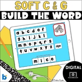 Soft C and G | Word Building | Phonics | Boom Cards