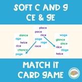 Soft C and G with Silent E, -ce, -ge