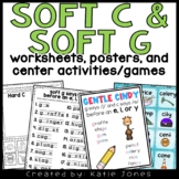 Soft C and Soft G Worksheets and Activities - Orton Gillin